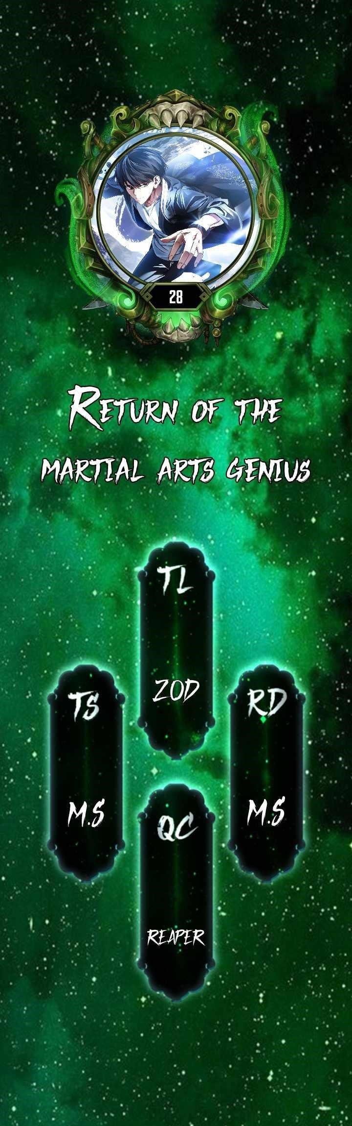 Return of the Martial Arts Genius - Chapter 28 Page 1