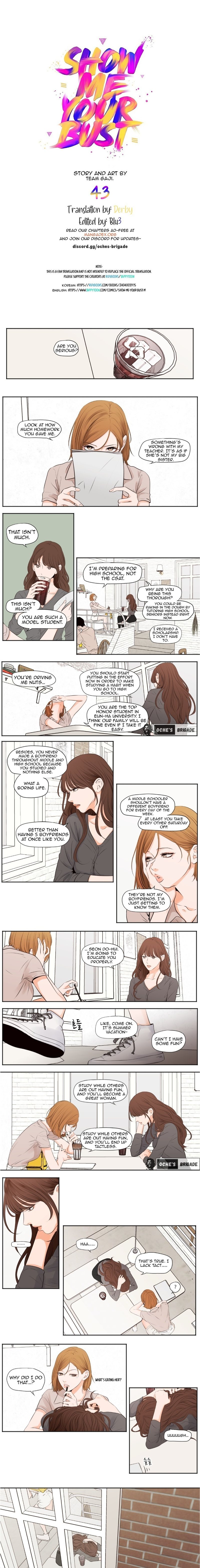Show Me Your Bust - Chapter 43 Page 1