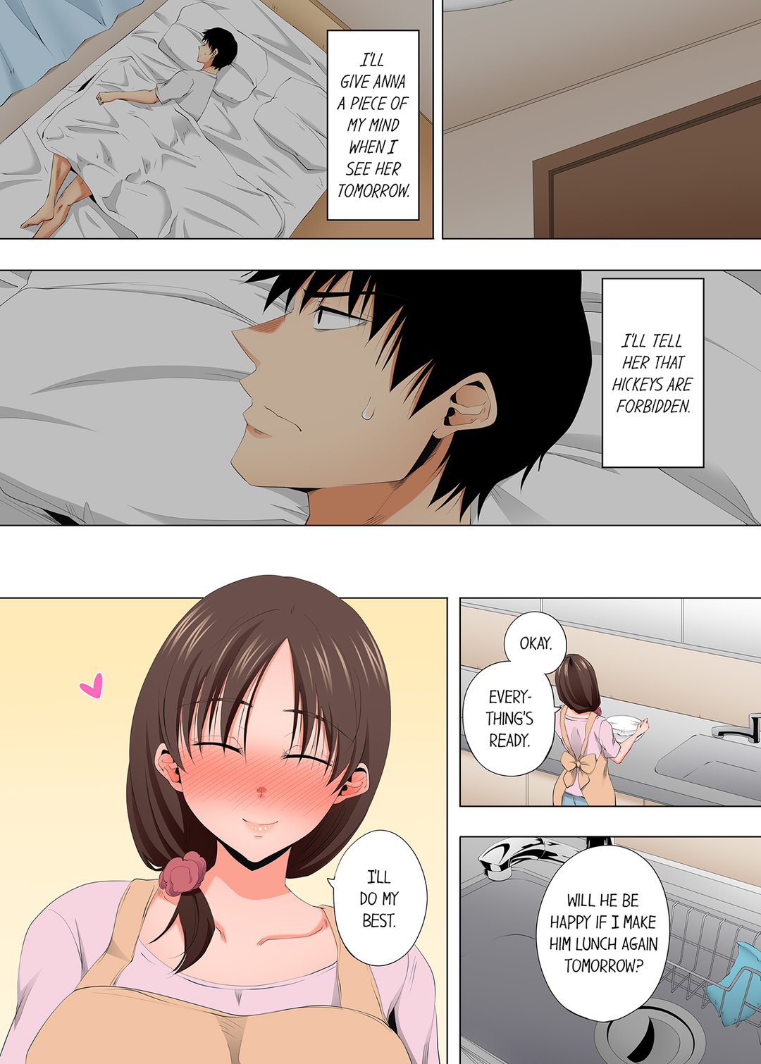 A Sexless Wife Finds Pleasures - Chapter 144 Page 8