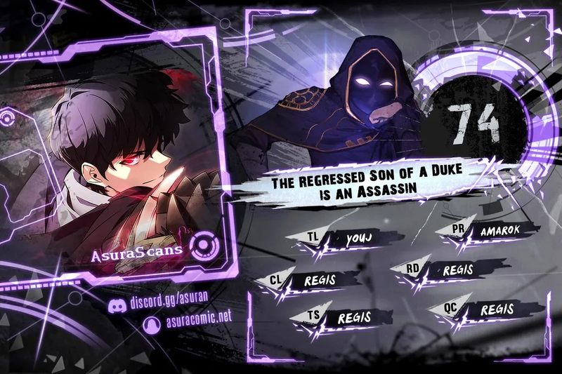 The Regressed Son of a Duke is an Assassin - Chapter 74 Page 1