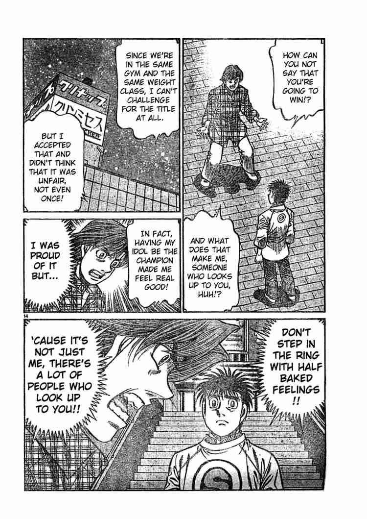Hajime no Ippo - Chapter 750 Page 14